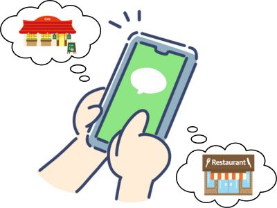 Reservation-via-smartphone